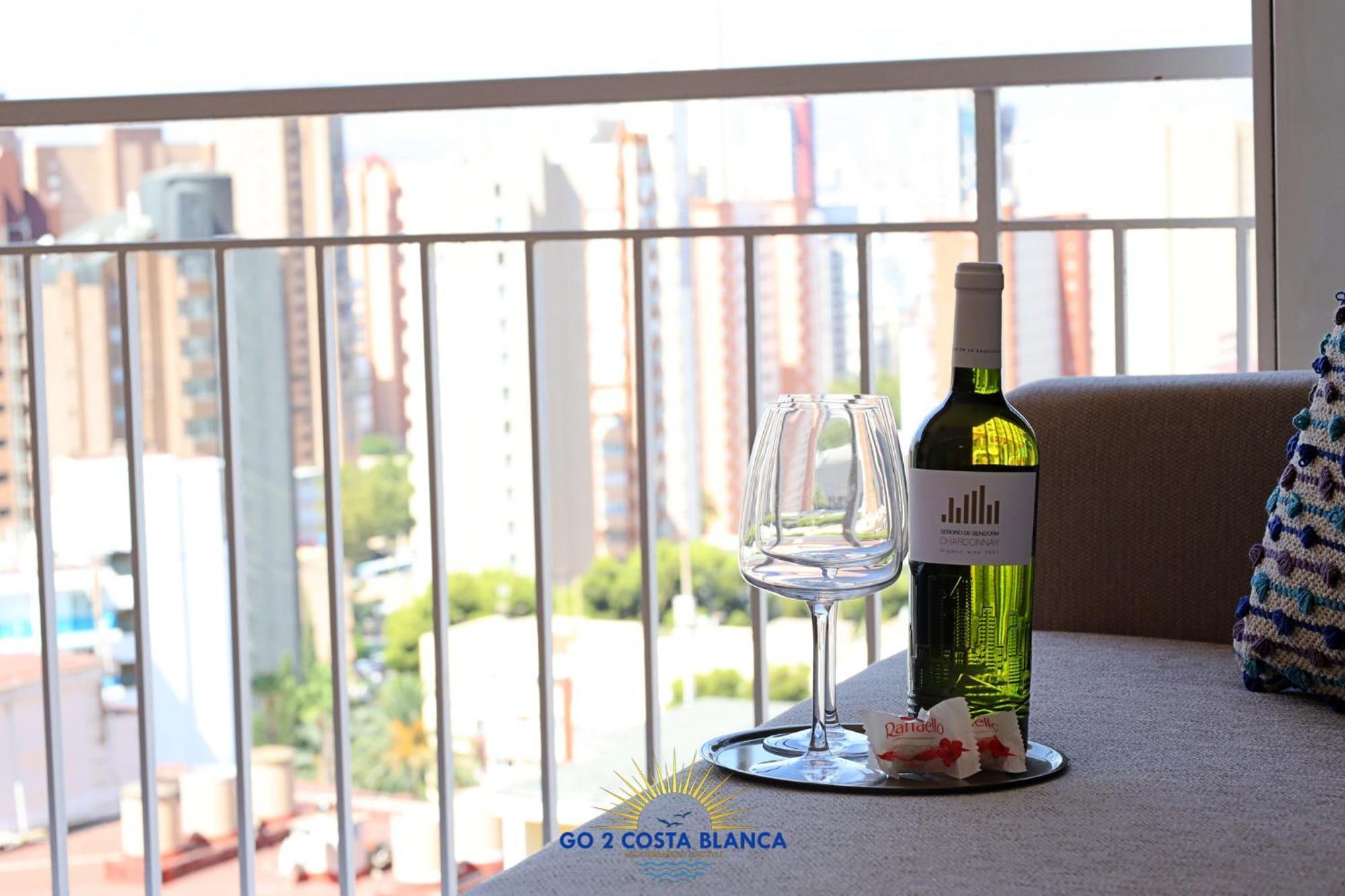 Manhattan View With Pool 베니돔 외부 사진